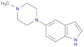 1H-Indole, 5-(4-methyl-1-piperazinyl)-
