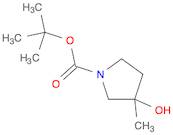 tert-butyl 3-hydroxy-3-methylpyrrolidine-1-carboxylate
