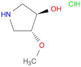 3-Pyrrolidinol, 4-methoxy-, hydrochloride, (3R,4R)-rel-