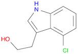 1H-Indole-3-ethanol, 4-chloro-