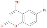 2H-1-Benzopyran-2-one, 6-bromo-4-hydroxy-