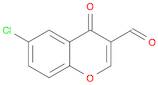 6-chloro-4-oxochromene-3-carbaldehyde
