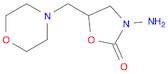 2-Oxazolidinone, 3-amino-5-(4-morpholinylmethyl)-