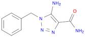 1H-1,2,3-Triazole-4-carboxamide, 5-amino-1-(phenylmethyl)-