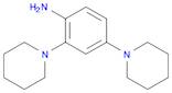 Benzenamine, 2,4-di-1-piperidinyl-