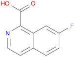 7-FLUOROISOQUINOLINE-1-CARBOXYLIC ACID