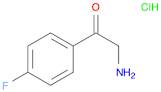 Ethanone, 2-amino-1-(4-fluorophenyl)-, hydrochloride