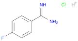 Benzenecarboximidamide, 4-fluoro-, monohydrochloride
