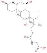 Glycine, N-[(3a,5b,7a,12a)-3,7,12-trihydroxy-24-oxocholan-24-yl]-