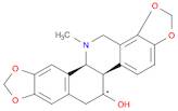 [1,3]Benzodioxolo[5,6-c]-1,3-dioxolo[4,5-i]phenanthridin-6-ol,5b,6,7,12b,13,14-hexahydro-13-methyl-, (5bR,6S,12bS)-