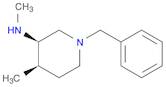 3-Piperidinamine, N,4-dimethyl-1-(phenylmethyl)-, (3R,4R)-
