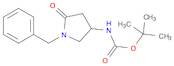 tert-Butyl (1-benzyl-5-oxopyrrolidin-3-yl)carbamate