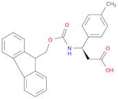 Benzenepropanoic acid, b-[[(9H-fluoren-9-ylmethoxy)carbonyl]amino]-4-methyl-,(bR)-