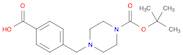 4-[[4-[(2-methylpropan-2-yl)oxycarbonyl]piperazin-1-yl]methyl]benzoic acid