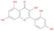 4H-1-Benzopyran-4-one, 2-(2,4-dihydroxyphenyl)-3,5,7-trihydroxy-