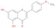4H-1-Benzopyran-4-one, 5,7-dihydroxy-2-(4-methoxyphenyl)-