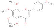 4H-1-Benzopyran-4-one, 5,6,7,8-tetramethoxy-2-(4-methoxyphenyl)-