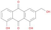 9,10-Anthracenedione, 1,8-dihydroxy-3-(hydroxymethyl)-