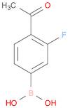 Boronic acid, (4-acetyl-3-fluorophenyl)-