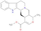 Oxayohimban-16-carboxylic acid, 16,17-didehydro-19-methyl-, methylester, (19a)-