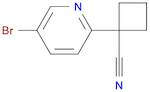 1-(5-Bromopyridin-2-yl)cyclobutanecarbonitrile