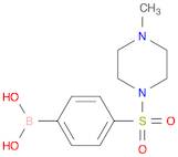 Boronic acid, [4-[(4-methyl-1-piperazinyl)sulfonyl]phenyl]-
