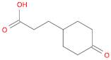 Cyclohexanepropanoic acid, 4-oxo-