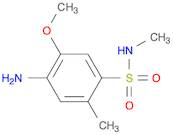 4-amino-5-methoxy-N,2-dimethyl-benzenesulfonamide
