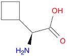 Cyclobutaneacetic acid,a-amino-, (S)- (9CI)