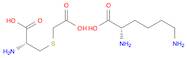 L-Lysine, compd. with S-(carboxymethyl)-L-cysteine (1:1)OTHER CA INDEX NAMES:L-Cysteine, S-(carboxymethyl)-, compd. with L-lysine (1:1)