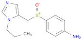Benzenamine, 4-[[(1-propyl-1H-imidazol-5-yl)methyl]sulfinyl]-