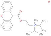 2-Propanaminium,N-methyl-N-(1-methylethyl)-N-[2-[(9H-xanthen-9-ylcarbonyl)oxy]ethyl]-,bromide