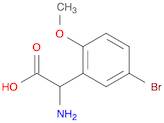 AMINO(5-BROMO-2-METHOXYPHENYL)ACETIC ACID