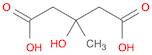 Pentanedioic acid, 3-hydroxy-3-methyl-