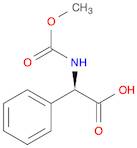Benzeneacetic acid, a-[(methoxycarbonyl)amino]-, (aR)-