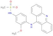 Methanesulfonamide, N-[4-(9-acridinylamino)-3-methoxyphenyl]-