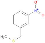 Benzene, 1-[(methylthio)methyl]-3-nitro-