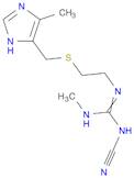 1-cyano-2-methyl-3-[2-[(5-methyl-1H-imidazol-4-yl)methylsulfanyl]ethyl]guanidine