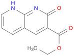 1,8-Naphthyridine-3-carboxylic acid, 1,2-dihydro-2-oxo-, ethyl ester