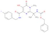 Carbamic acid,[1-[4-[[[(4-fluorophenyl)methyl]amino]carbonyl]-1,6-dihydro-5-hydroxy-1-methyl-6-oxo…