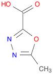 1,3,4-Oxadiazole-2-carboxylic acid, 5-methyl-