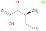 Pentanoic acid, 3-methyl-2-oxo-, calcium salt, (S)-