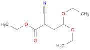 Butanoic acid, 2-cyano-4,4-diethoxy-, ethyl ester