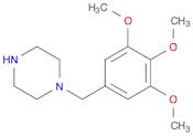 Piperazine, 1-[(3,4,5-trimethoxyphenyl)methyl]-