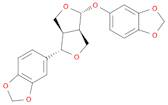 1,3-Benzodioxole,5-[4-(1,3-benzodioxol-5-yloxy)tetrahydro-1H,3H-furo[3,4-c]furan-1-yl]-,(1S,3aR,4R,6aR)-