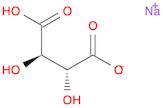 Butanedioic acid, 2,3-dihydroxy- (2R,3R)-, monosodium salt