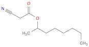 Acetic acid, 2-cyano-,1-methylheptyl ester