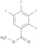 Benzoic acid, 2,3,4,5-tetrafluoro-, methyl ester
