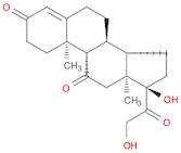 Pregn-4-ene-3,11,20-trione, 17,21-dihydroxy-