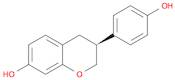 2H-1-Benzopyran-7-ol, 3,4-dihydro-3-(4-hydroxyphenyl)-, (3S)-